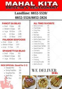 mahal kita restaurant|mahal kita restaurant pasay.